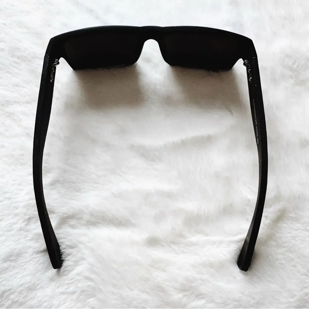 Jensen Blue & Black Wood Sunglasses